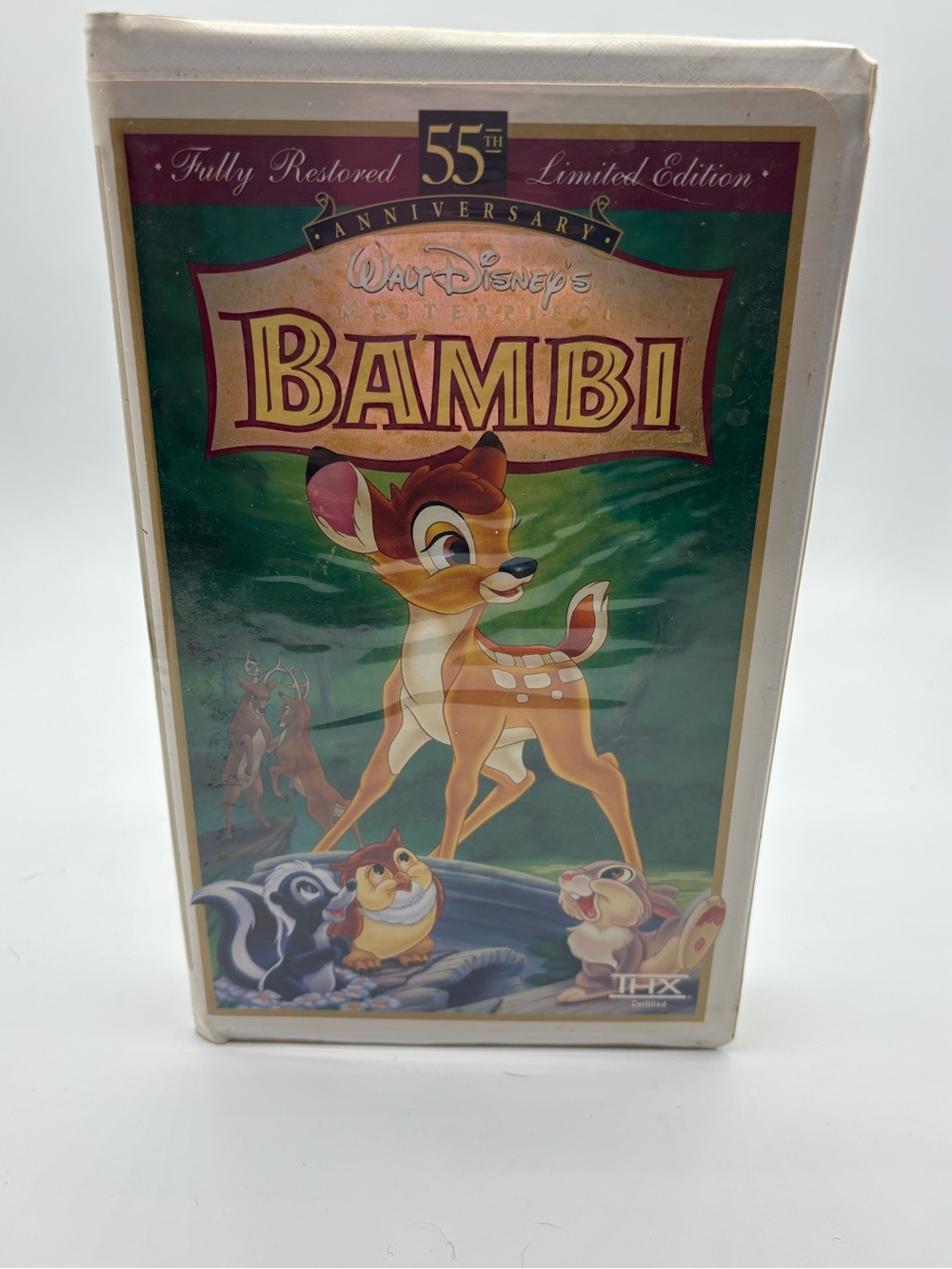 Bambi -Disney Animated Family 55th Anniversary Limited Edition VHS Clamshell